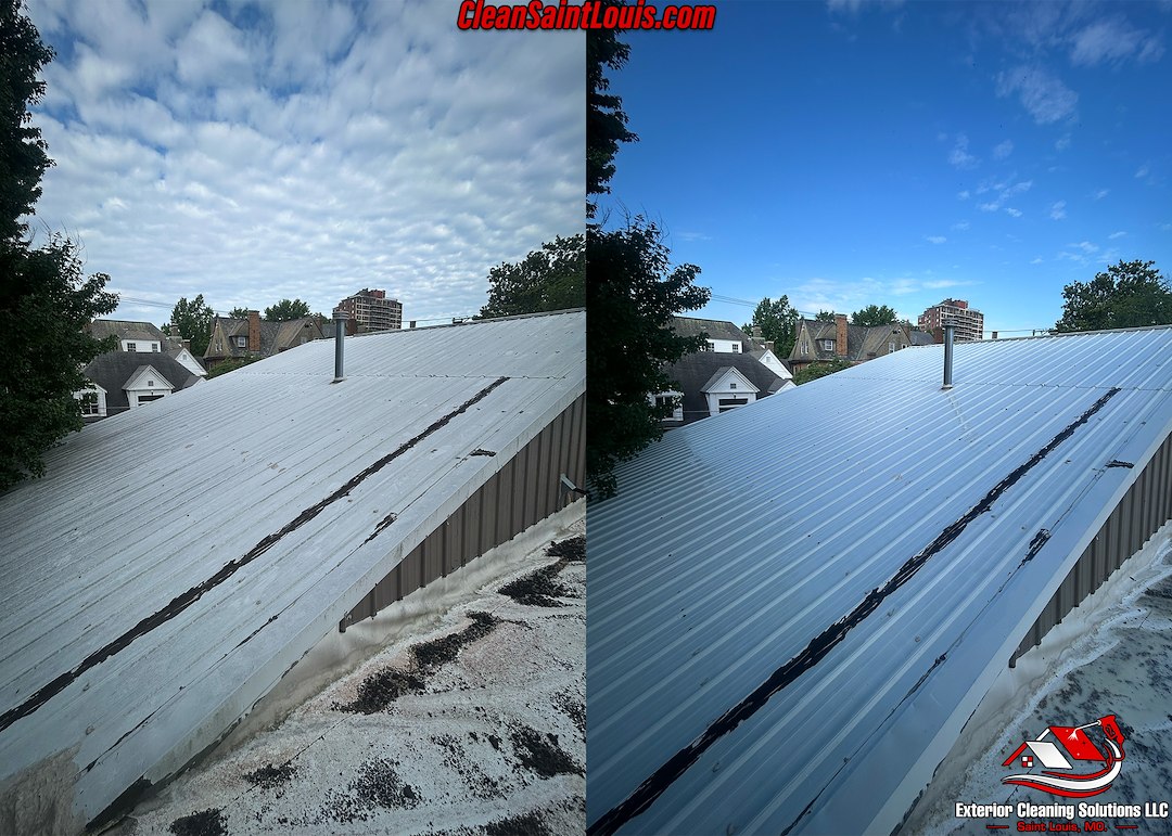 Metal Roof Cleaning in St. Louis, MO